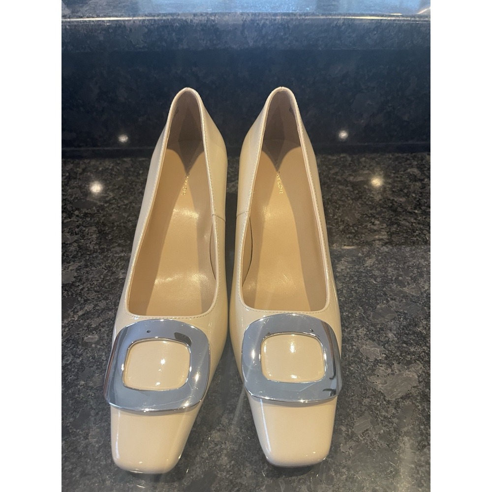 Ann Taylor Shoes Black Patent Leather Pumps Women size 10 Classic Shoes
